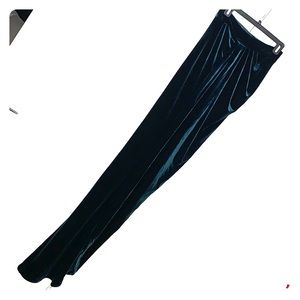 Night maxi velvet skirt
